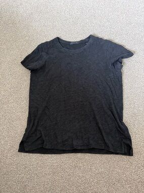 ATM Anthony Thomas Melillo Black Short Sleeve Tee